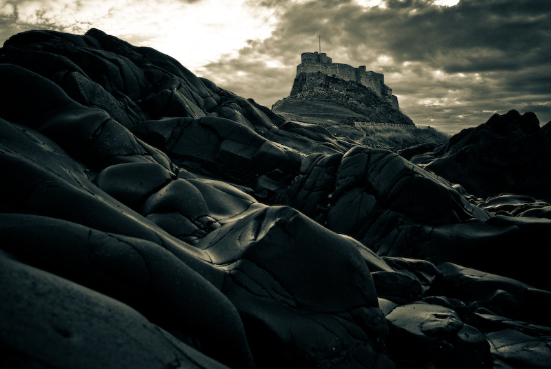 digital photograph image of The Holy Island of Lindisfarne, Northumberland