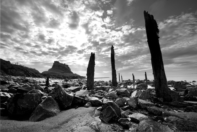 digital photograph image of The Holy Island of Lindisfarne, Northumberland