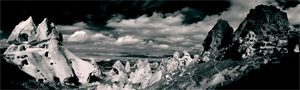 digital panoramic photograph of  Llantwit Major, Vale of Glamorgan, South Wales